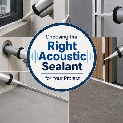 How to Choose the Right Acoustic Sealant for Your Project